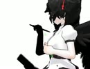 【MMD】Bad Apple!!　で練習してみてる　その２【練習】