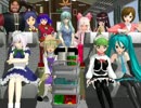 【MikuMikuDance】イクさんが車内販売をしてみました【ＭＭＤコント】