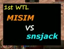 【AoE3 TAD】1stWTL 和心トップリーグ MISIM vs snsjack 1戦目