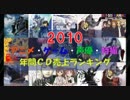 アニメ・ゲーム・特撮・声優CD売上オリコン10/12/20+12/27【アルバム編込み】