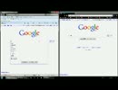 InternetExplorer　ｖｓ. GoogleChrome