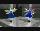 【MMD】チルノ・大ちゃんで「ZIGG-ZAGG」