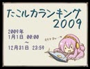 たこルカランキング2009 後編