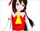 MMDに影絵Bad Apple!!を逆輸入 60fps版