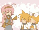 [トークロイド]Happy new year!!! [ルカ、リン、レン]