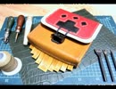 【レザークラフトで】ボーンネコポーチを作ってみた。【作ってみた】