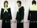 私立リリアン女学園の生徒が女装（PET）