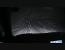 吹雪の中運転すると、こうなる