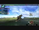 【MHP3】3人に邪魔されながら上位レウスを倒す【実況】2/3