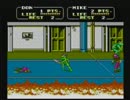 ＮＥＳ『Ｔ．Ｍ．Ｎ．Ｔ．２』テストプレイ
