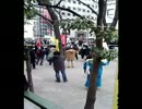 ［2011年1月15日　約15:30］秋葉原デモ行進最終地点秋葉原公園にて