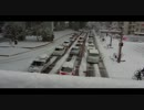 2011年1月16日　名古屋市内・降雪の様子