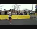 フロストバイトロードレース2011　フィニッシュ地点
