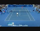 フェデラーVSナダル　Abu Dhabi 2011 Final 3/9