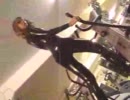 ラバースーツでトレーニングジム