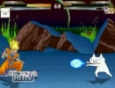 【MUGEN】ショボーン VS 超サイヤ人悟空&フリーザ