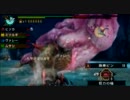 現代社会のモンスター♀2匹とMHP3のモンスターとの遊び10【緑ナルガ他】