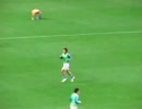 キリンカップサッカー2008 ‎日本対パラグアイ　ハーフタイム