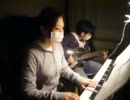 Just be friendsを夜の学校で姉弟で弾いてみた【ゆーな＆弟】