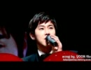 110206 ユノ ユンホ birthday~ ユノの歌!! (「♪よかった」)