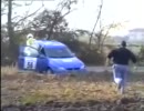 笑えるラリーレース事故