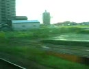 名鉄太田川駅周辺仮線工事の様子