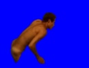 何かをしている後輩BB
