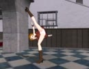 メイコさんが、とりあえず脚を上げてくれる動画