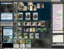 MTG MO SOMブロック構築 白青緑生体解剖 vs. 白単