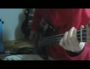 nirvanaの"Smells Like Teen Spirit"をベースで弾いてみた。