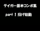 CS2テイガー基本コンボ集　投げ始動