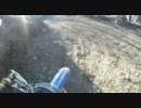 猿○島inWR250F キャンバーで基礎練