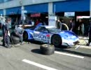 SuperGT EPSON NSX　タイヤ交換練習