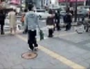 長野駅街頭創価撲滅チラシ配布！003　23.3.20