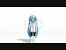 【MMD】ちびミクにニンフのコスプレをさせてみた