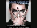 -Adam Lambert- 　【Pick U Up】