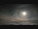 冬の夜の微速度撮影