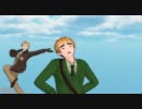 【APヘタリアMMD】眉毛とヒーローに吹っ切れてもらった