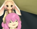 【MMD】たこルカとうさうさでアフラック　まねきねこダック　こども体操