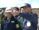谷垣禎一総裁 地震被災地訪問(山元町)