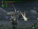 MHF　４PT　逆襲のバサルモス行ってみた　【普通のMH】