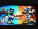 【EXVS】スマフォ撮影　身内戦part.1【赤枠】