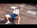 ブレイクダンスを踊るお婆ちゃん