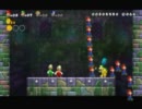 【スーパーマリオブラザーズＷii】2人で４Ｐしながら縛り実況プレイpart2
