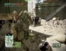 【BFBC2】WTA VS 暁　2戦目　わった視点【クラン戦】　