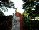 ひこにゃん、ハリセンギターでイェーイ！－2007.10.31