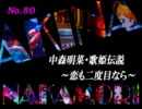パチンコ　中森明菜　歌姫伝説  ～恋も二度目なら～　（No.80）