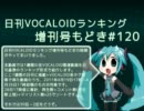 日刊VOCALOIDランキング増刊号もどき#120 2011年4月19日～4月26日