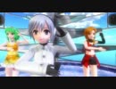 【MMD】さぼてんさんのユフさん達で雪、無音、窓辺にて