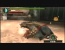 【MHP3】集団演習アオアシラ討伐演習（ソロ太刀）